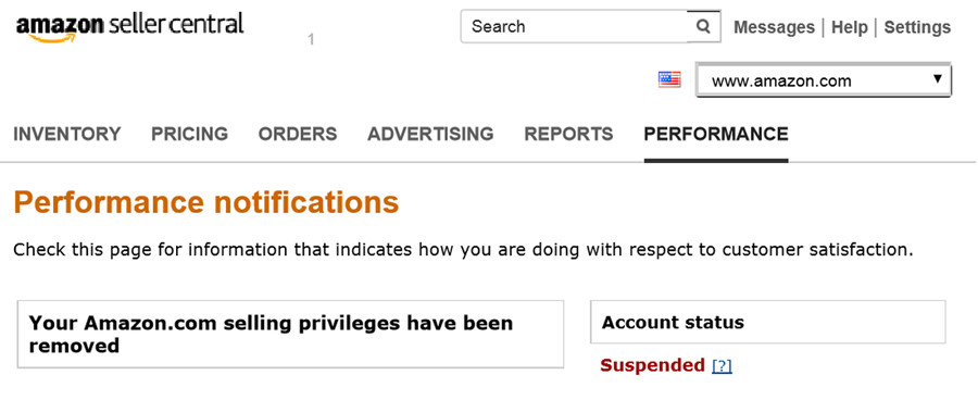 Amazon Account Reinstated