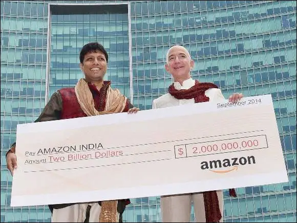 jeff bezos amazon india