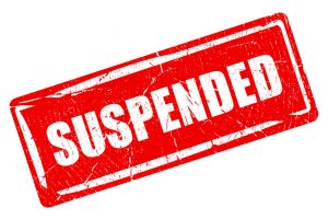 Suspended for Use of Funds Violations