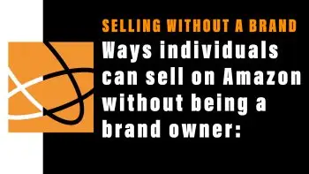 selling without a brand