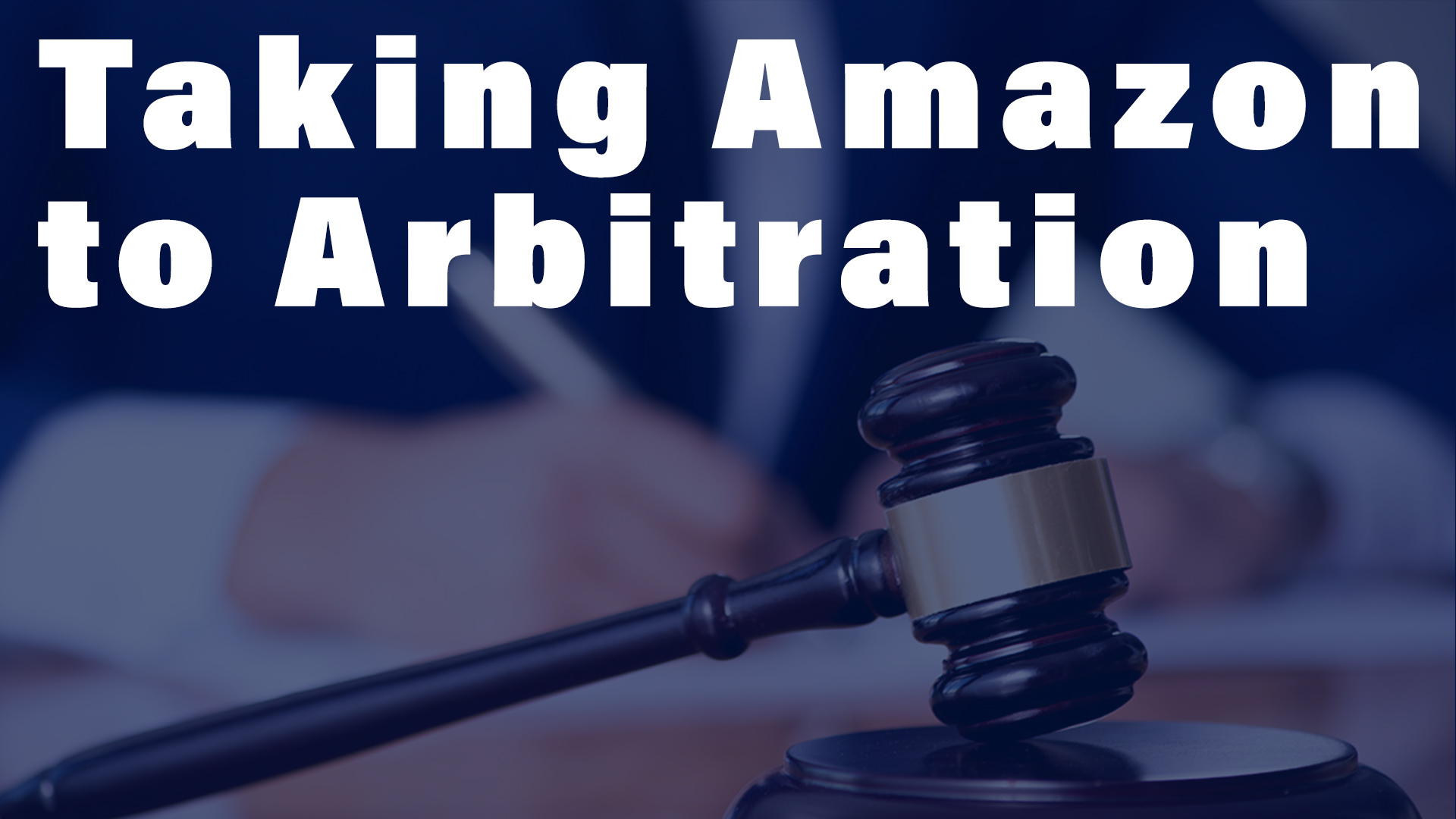 taking Amazon to arbitration