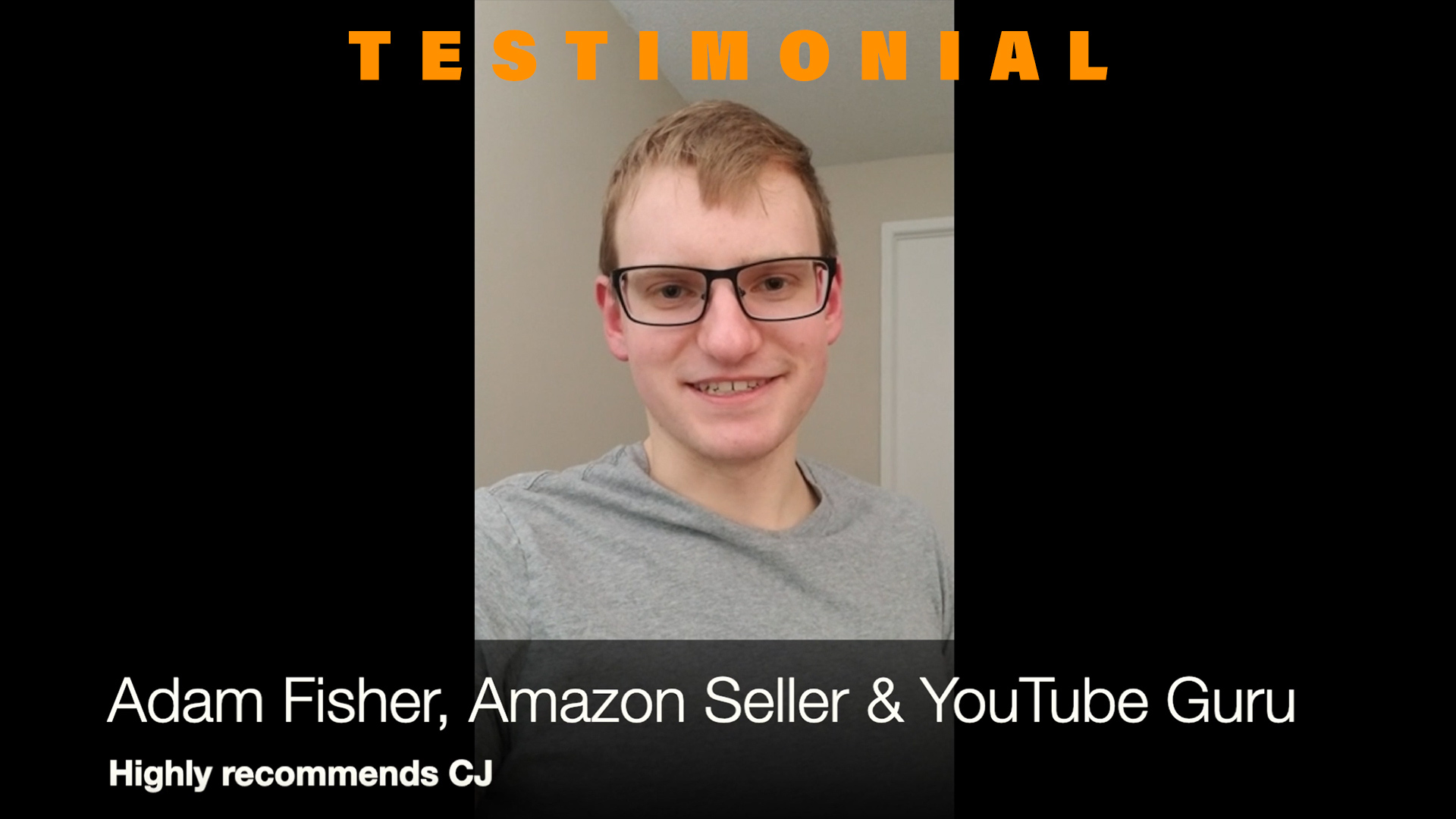 Amazon Seller Testimonial - Easy to Communicate With CJ