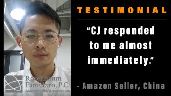 Seller Received Advice from CJ Immediately