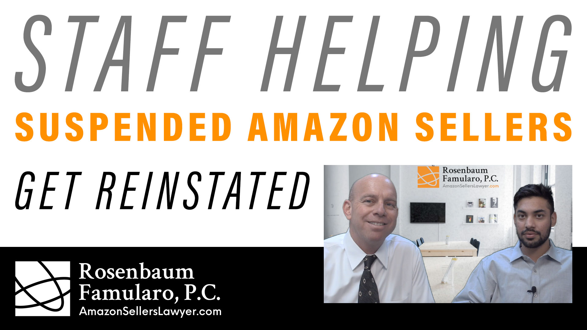 helping Amazon sellers get reinstated