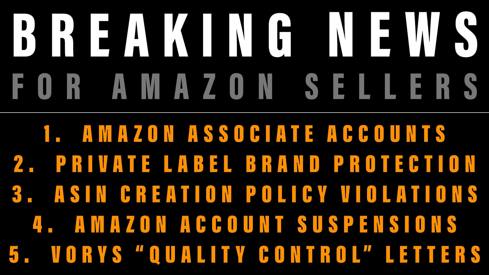 Amazon Sellers' Lawyer Breaking News June 21, 2019