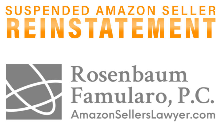 suspended Amazon seller reinstatement