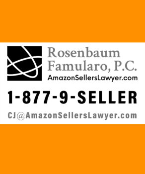 Amazon Sellers' Lawyer CJ Rosenbaum