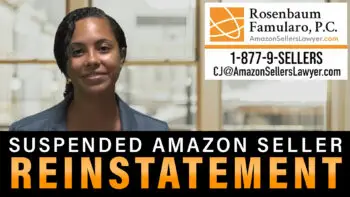 suspended Amazon seller reinstatement