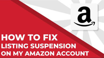 listing suspended on Amazon