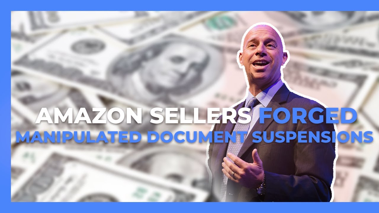 Forged / Manipulated Document Suspensions on Amazon