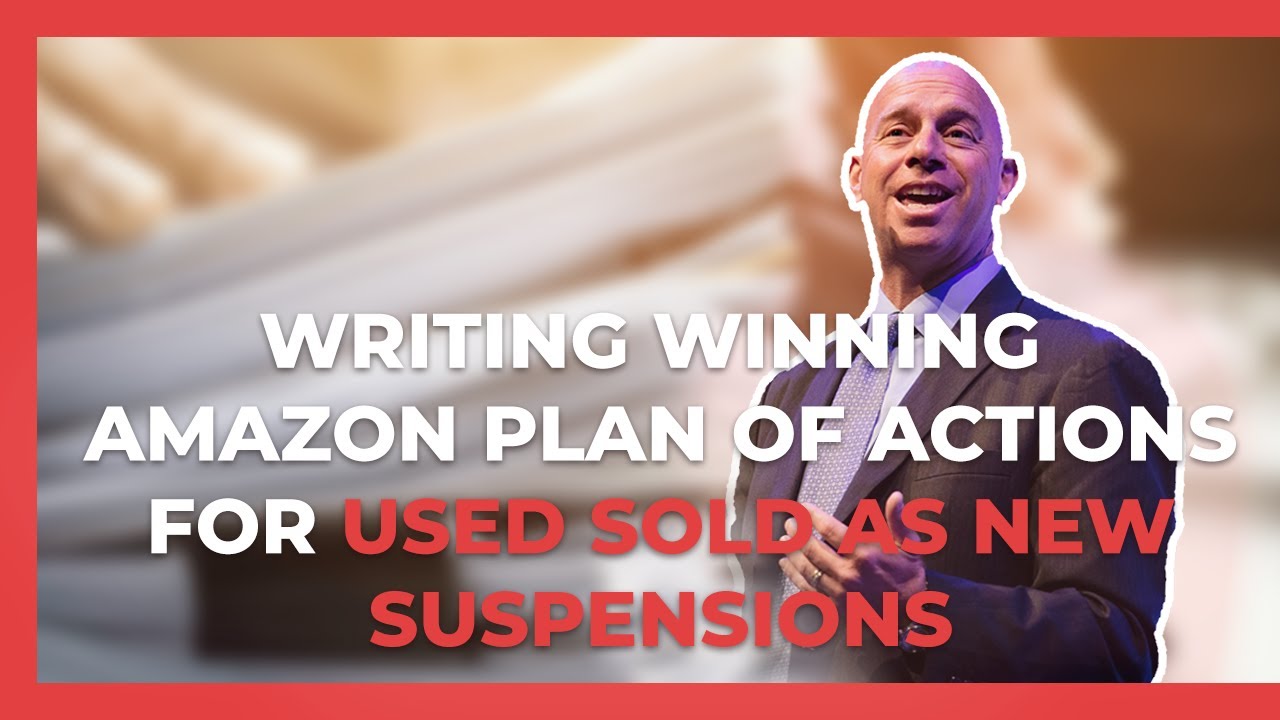 Learn how to write your own plan of action if you lose a listing or account from a used sold as new suspension on Amazon