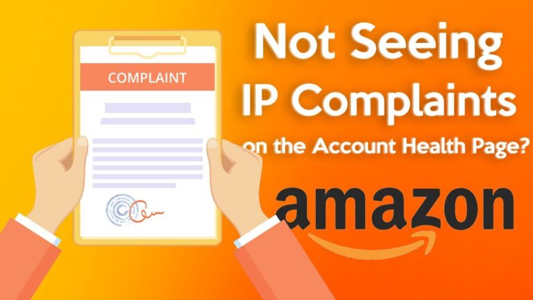 Not Seeing IP Complaints on your Account Health Page