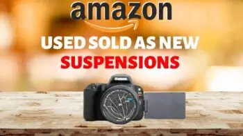 Used Sold as New 72 Hour Suspensions on Amazon