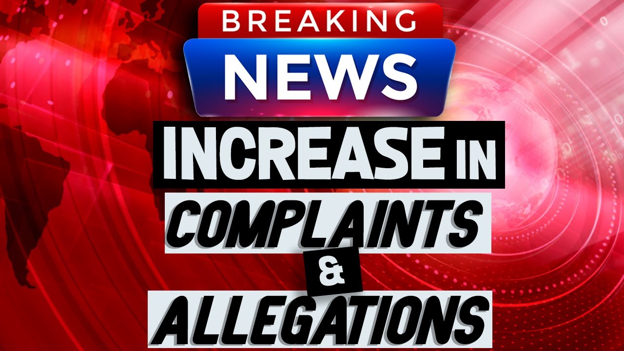 Dramatic Increase in the Number of Complaints & Allegations on Amazon