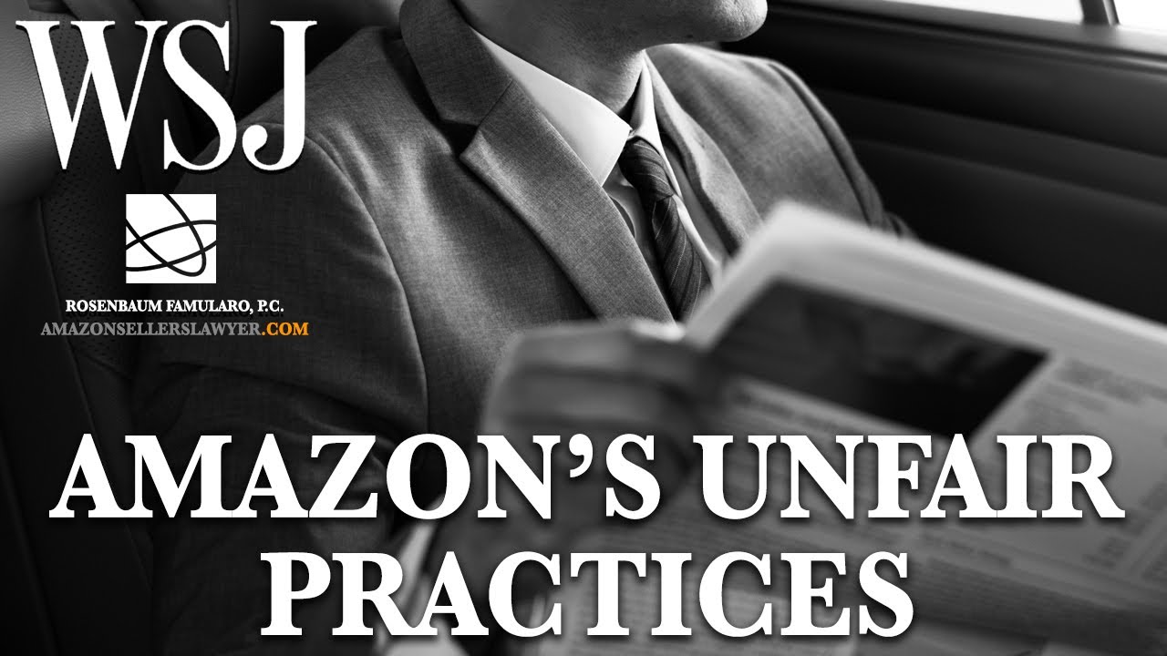 How Amazon Steals Sellers' Info to Gain Competitive Advantage & Control (Wall Street Journal)
