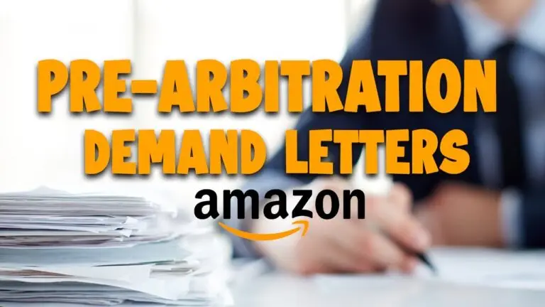 Amazon Sellers' IP Rights & Funds Stolen Leading to Pre-Arbitration Demand Letters