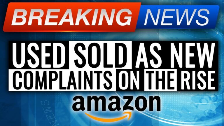 Dramatic Increase in USED SOLD AS NEW Complaints against Amazon Sellers