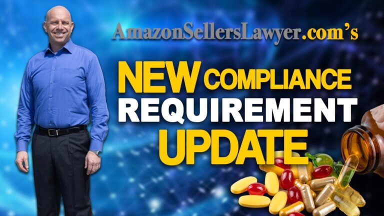 Amazon's Ridiculous supplement compliance requirements