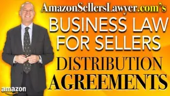 Contracts & Legal Issues Amazon Seller Distribution Rights from Brands