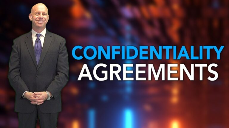 Confidentiality Agreements are Vital for Sellers Selling a Brand Business