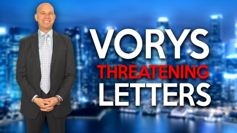 VORYS Threatening Letters to Amazon Sellers - How to Analyze These Claims & Avoid Lawsuits