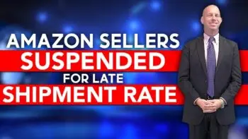 Amazon sellers suspended for late shipment rate