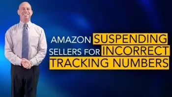 Amazon suspending sellers for incorrect tracking numbers