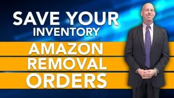 save inventory Amazon removal orders