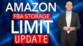 Amazon FBA storage limit update Mike Abbate