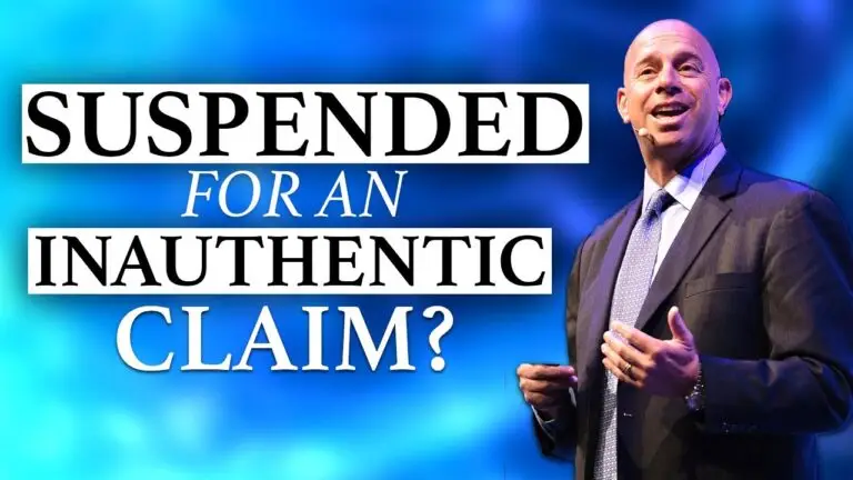 suspended for an inauthentic listing suspensions claim