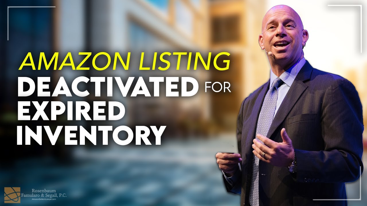 Increase in Listing Suspensions for Expired Inventory on Amazon