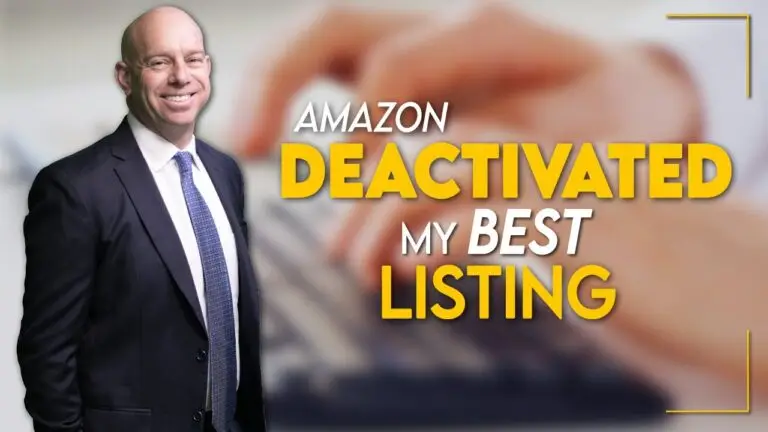 Amazon Deactivated BEST Listing