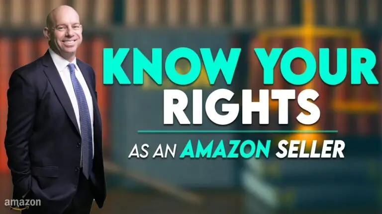 know your rights as an Amazon seller - Michael Abbate
