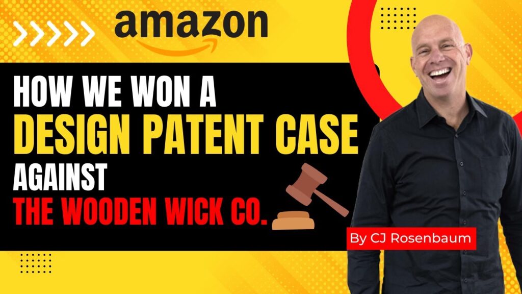 design patent complaints on Amazon