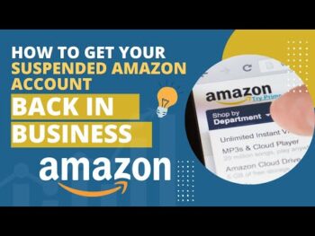 Get Your Suspended Amazon Account back after a Rights Owner Complaint