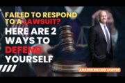 respond to a lawsuit