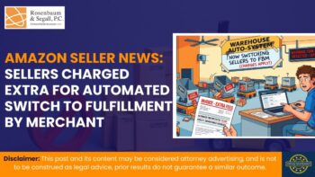 Amazon seller affected by automatic switch from FBA to FBM and additional fees