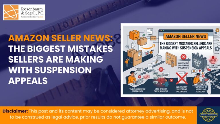 Amazon seller making common suspension appeal mistakes when writing a Plan of Action