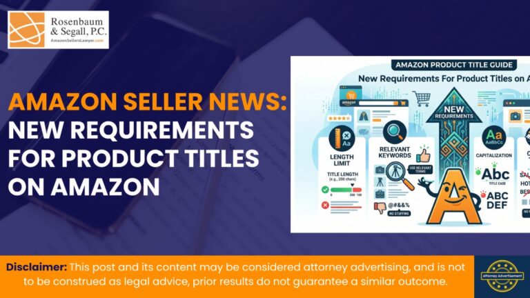 Amazon Seller News: New Requirements For Product Titles on Amazon